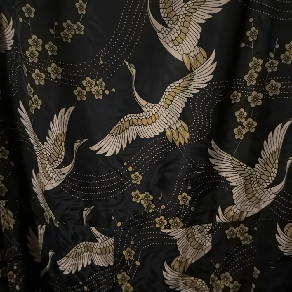 Traffic People Black and Gold Casual Jumpsuit